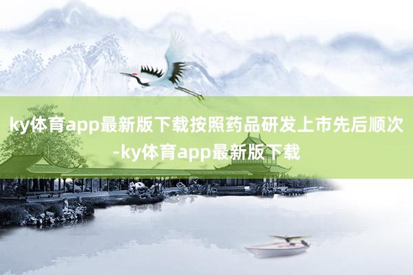 ky体育app最新版下载按照药品研发上市先后顺次-ky体育app最新版下载